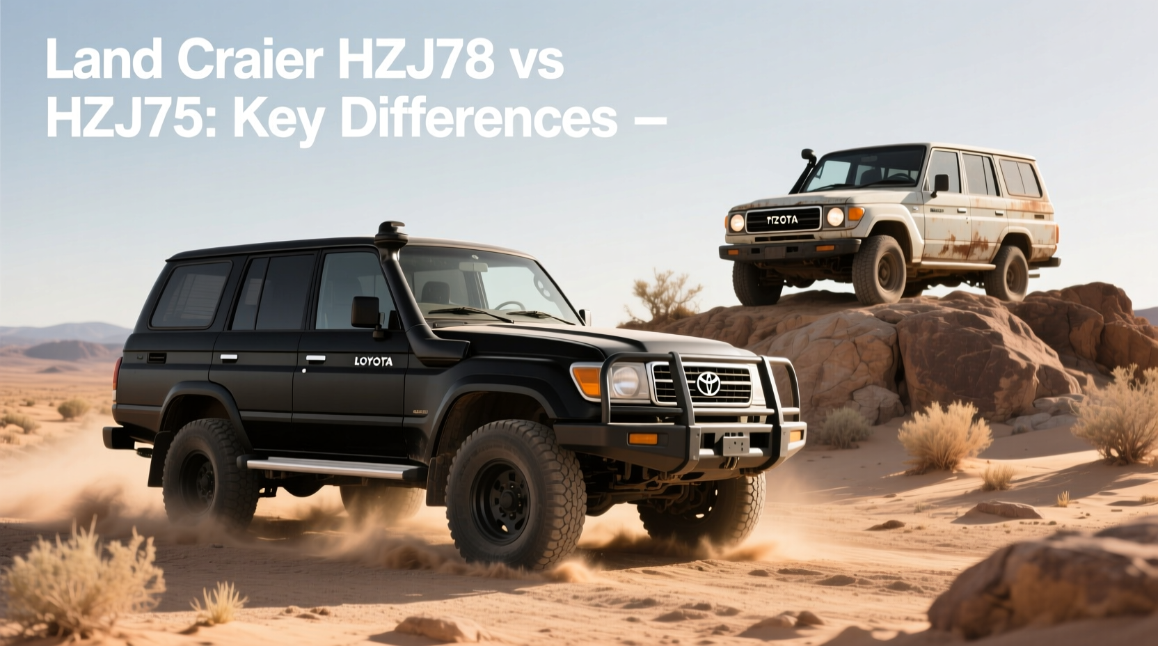 How to Choose Land Cruiser HZJ78: 75 vs 78 Differences Buying Guide