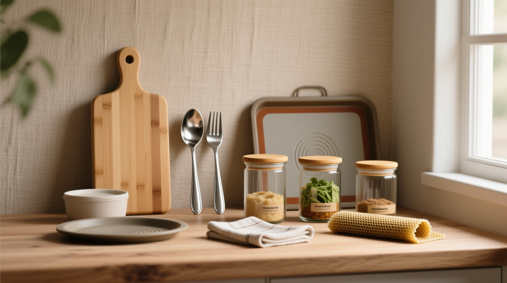 best plastic free kitchen items
