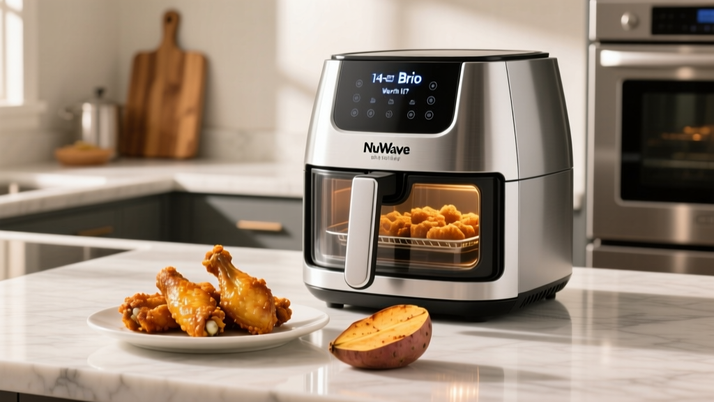 NuWave Brio 14-Quart Air Fryer Review: Worth It?
