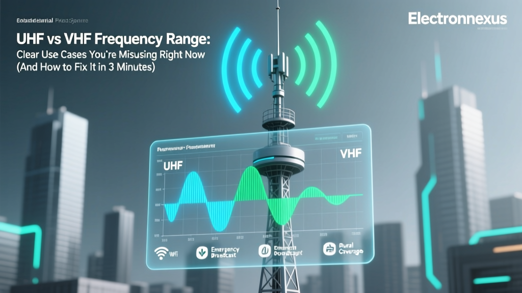 UHF vs VHF Frequency Range: Clear Use Cases You’re Misusing Right Now (And How to Fix It in 3 Minutes)