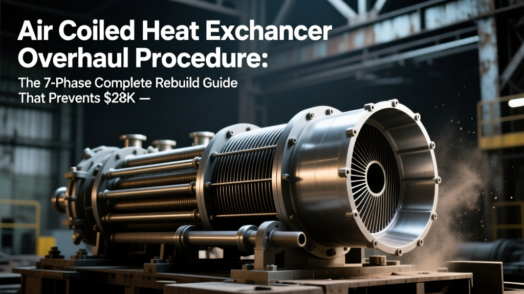 ACHE Overhaul: 7-Phase Rebuild Guide to Prevent $28K/yr