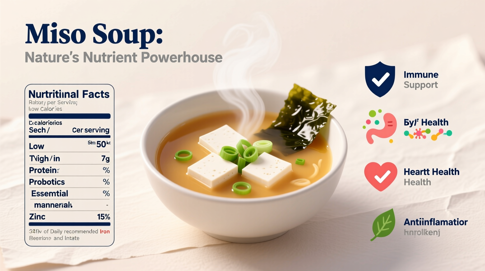 Miso Soup Nutritional Facts And Health Benefits