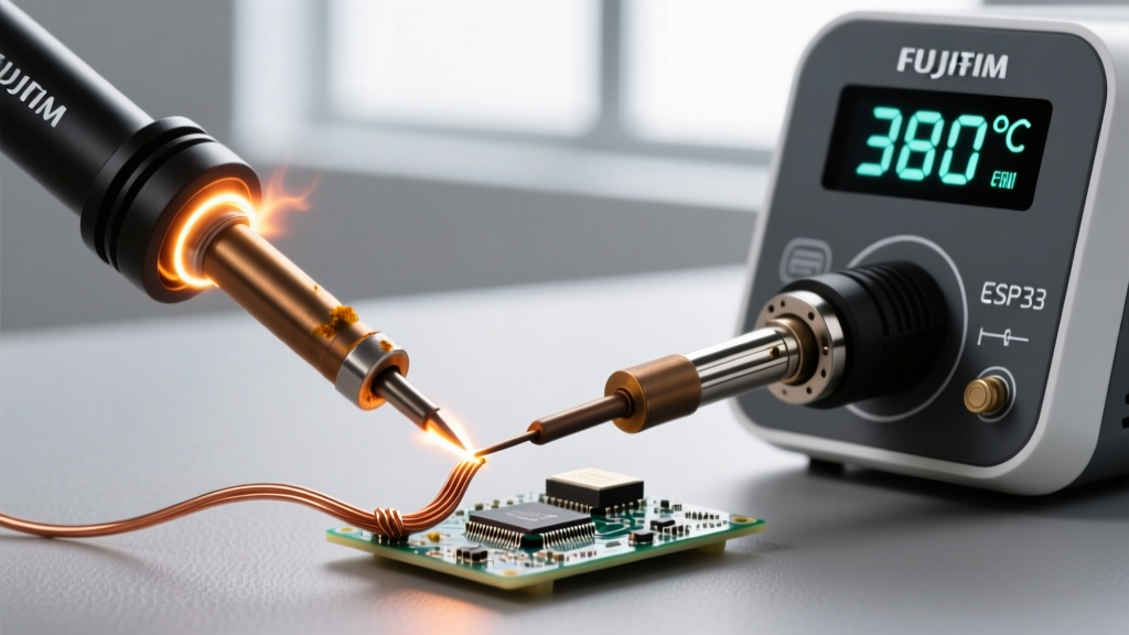 How Hot Soldering Iron Tips Get: Station vs Pen Comparison