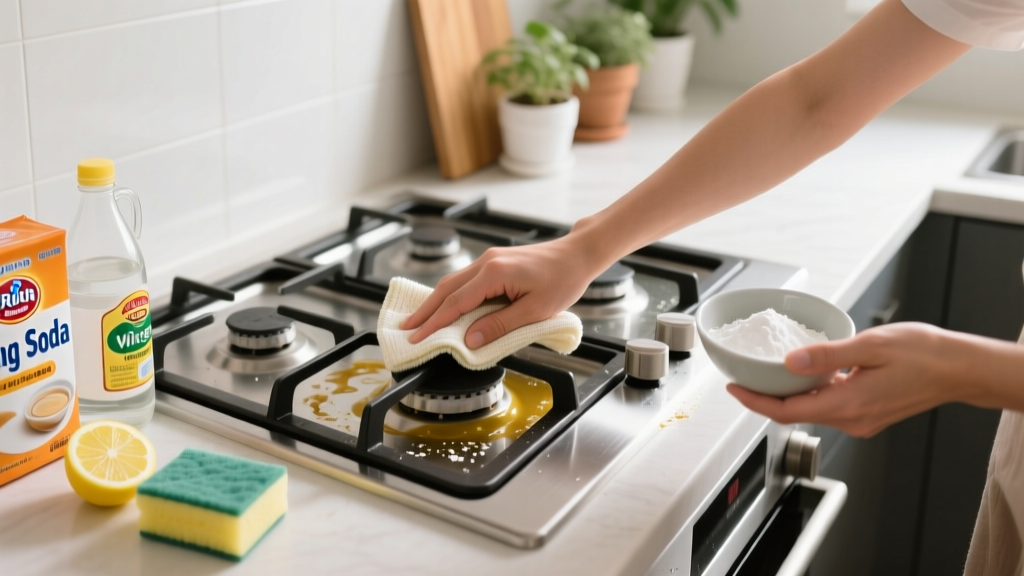 Tested: How to Clean Stovetop Without Commercial Products