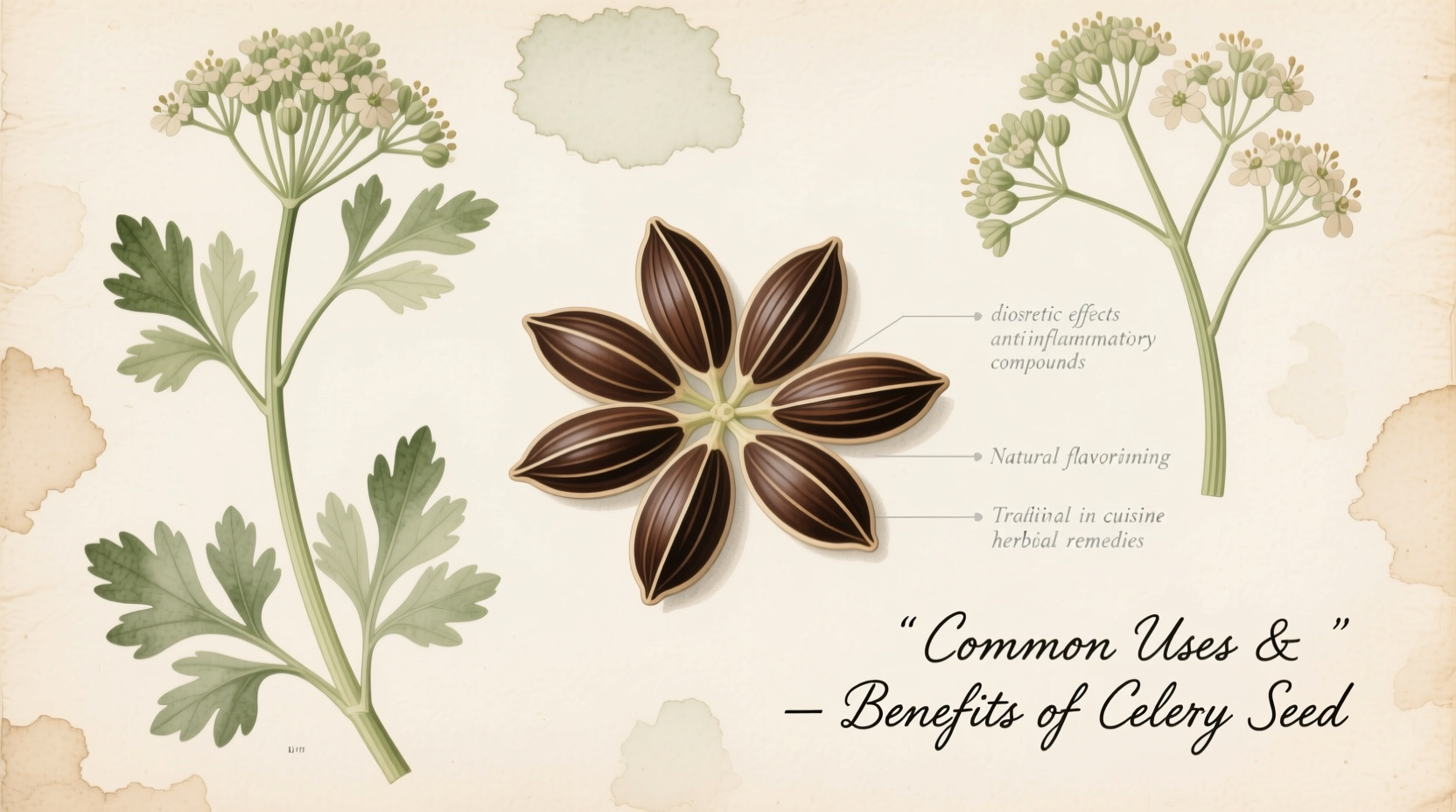common uses and benefits of celery seed