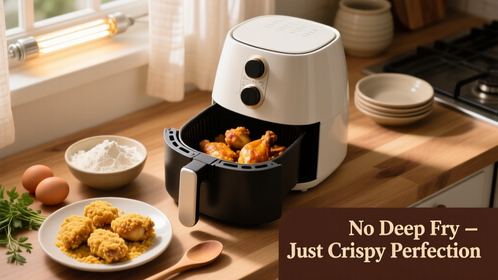Crispy Bisquick Chicken in Air Fryer (No Deep Fry!) 
