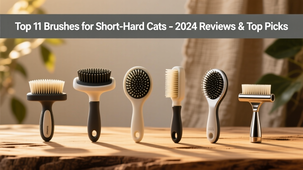 11 Best Brushes for Short-Haired Cats – 2024 Reviews & Top Picks