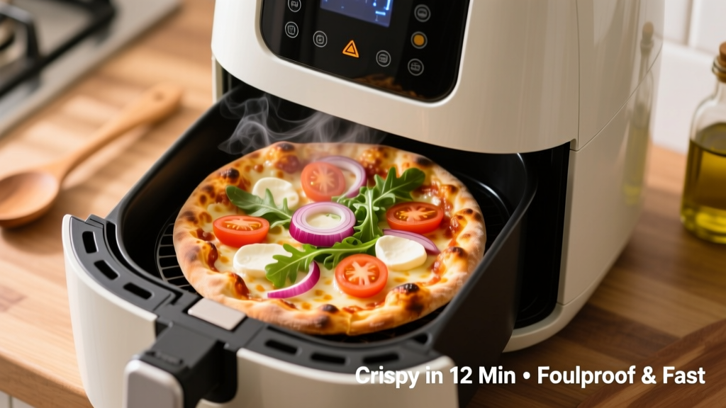 Air Fryer Flatbread Pizza: Crispy, Fast & Foolproof