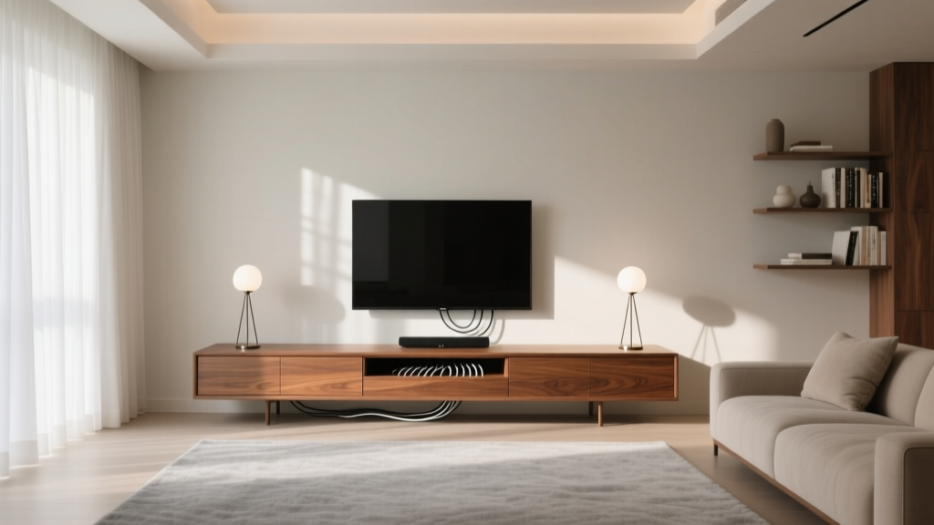 Minimalist Tv Consoles That Hide All Cables