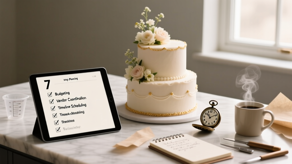 Wedding Cake Planning: 7-Step Blueprint (2026)