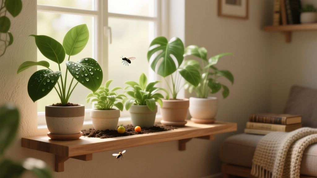 How to Keep Small Flies Away from Indoor Plants