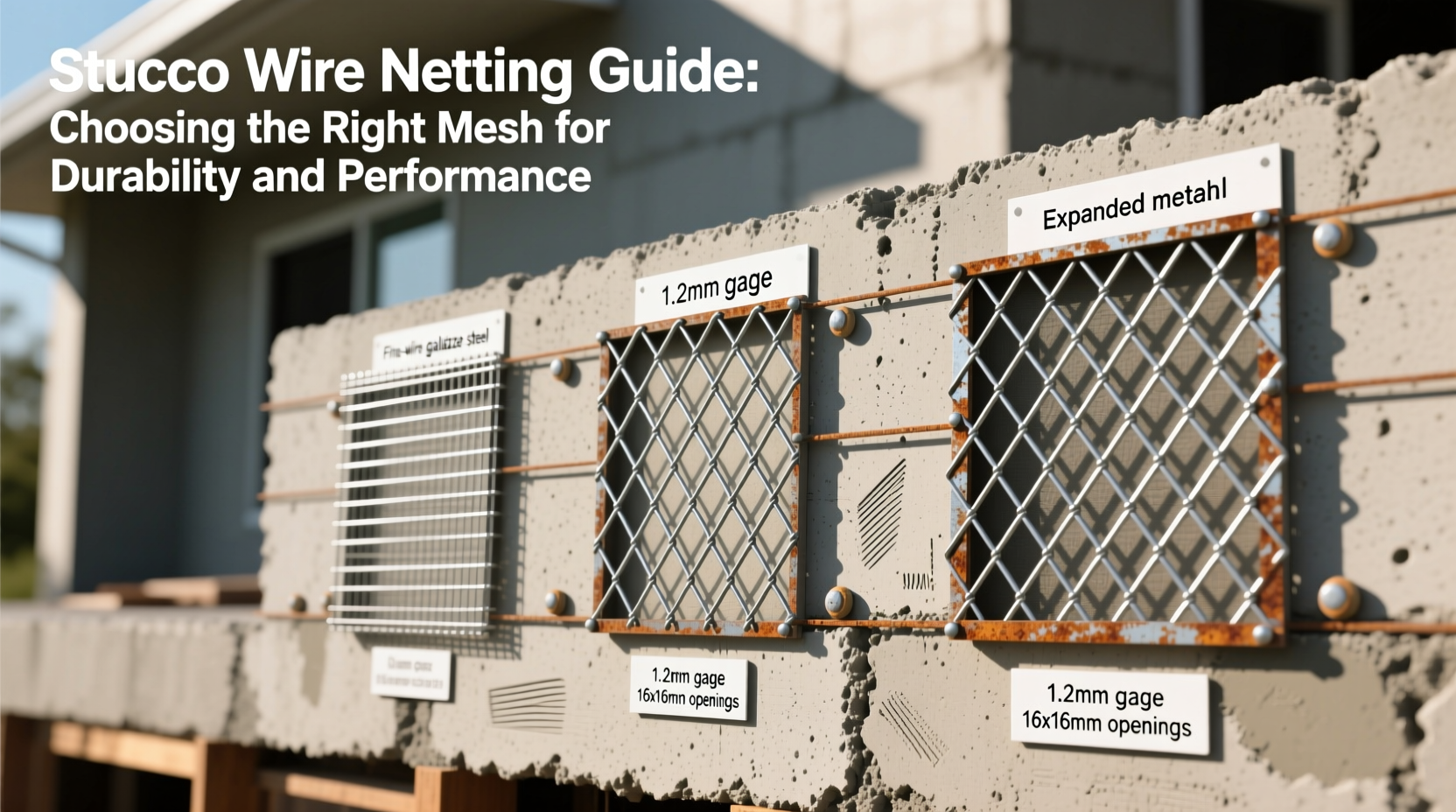 best stucco wire netting