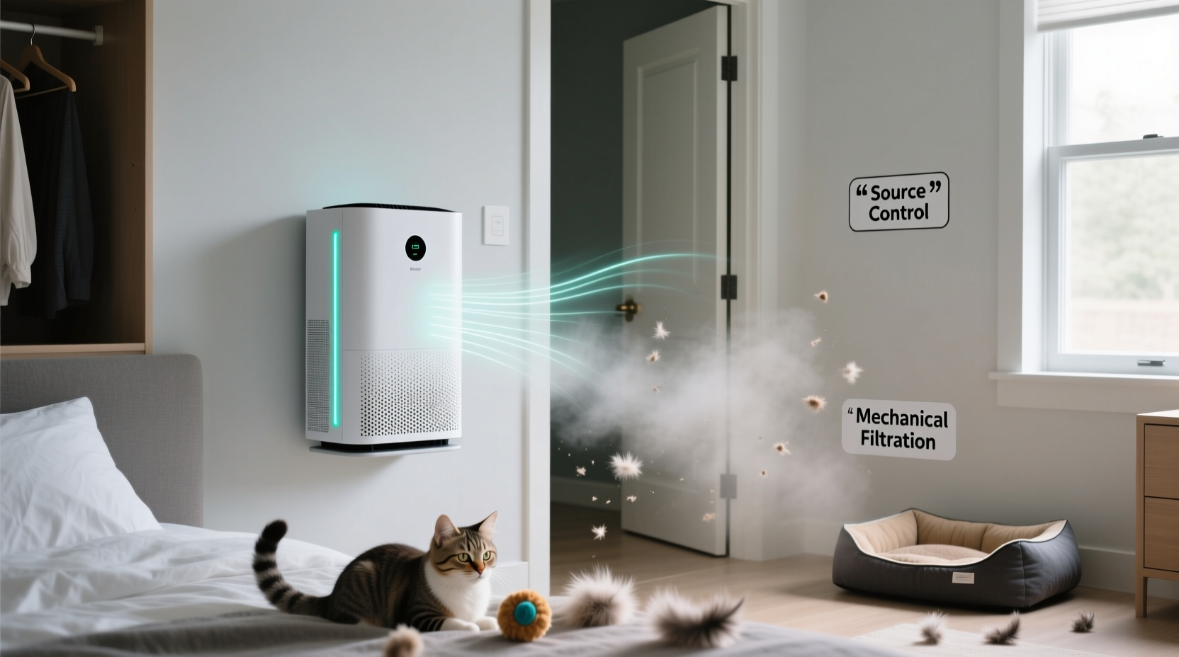 closet air purifier for pet hair worth it