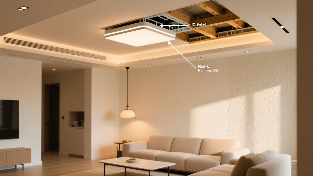 IC-Rated Recessed Lights for Insulated Attics