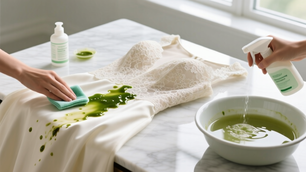 Tested: How to Get Salad Dressing Out of Wedding Dress Fast