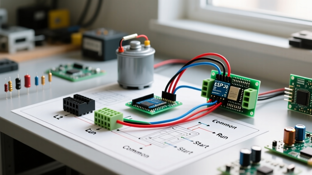 Wiring Diagram for Run Capacitor: HVAC & Motor Breaker Sizing Guide