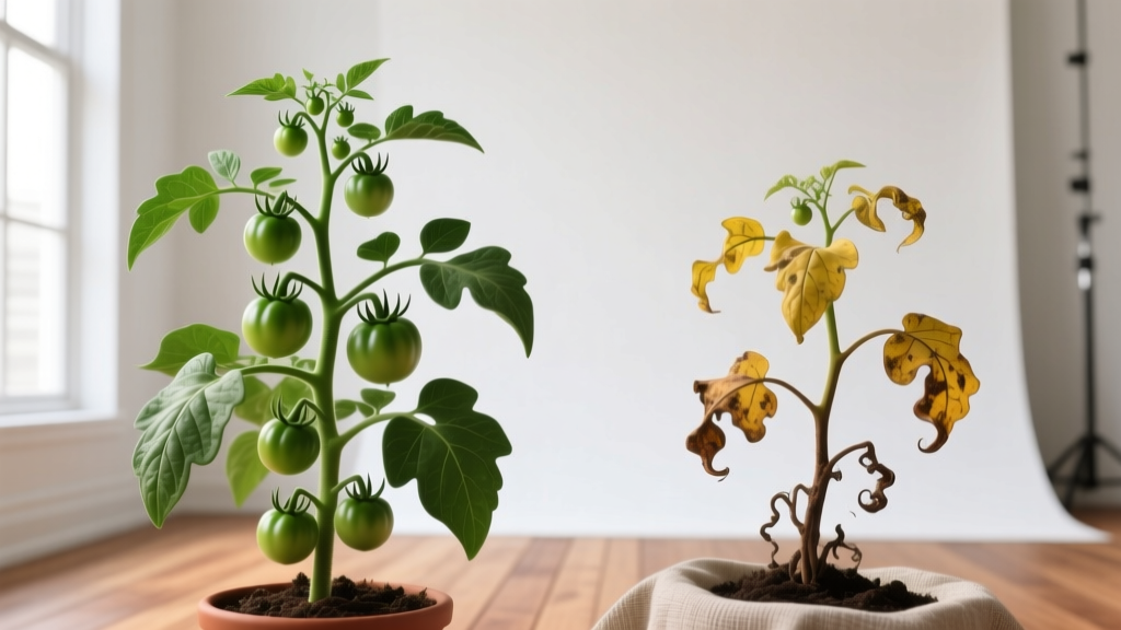 Indoor Tomatillo Leaf Drop: Causes & Fixes