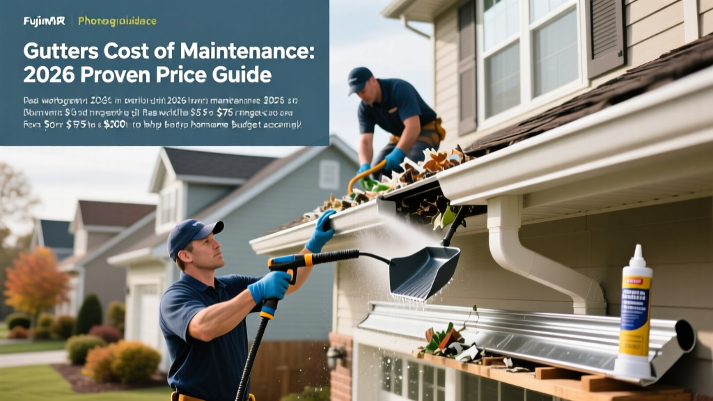 Gutters Cost of Maintenance: 2026 Proven Price Guide