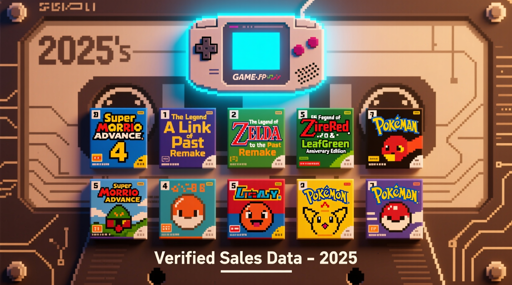best selling game boy advance games