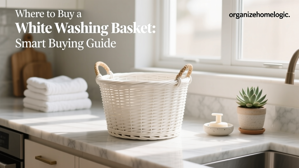 Where to Buy a White Washing Basket: Smart Buying Guide