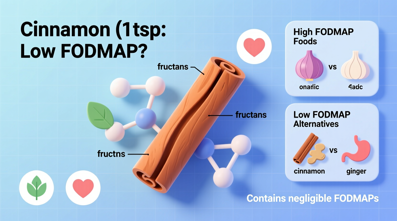 Zimt bei Low-FODMAP-Diät
