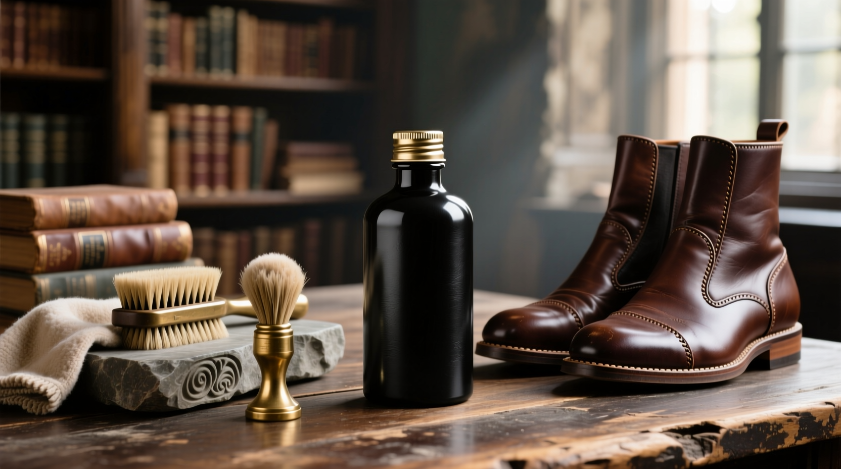 make your own high grade leather and shoe polish