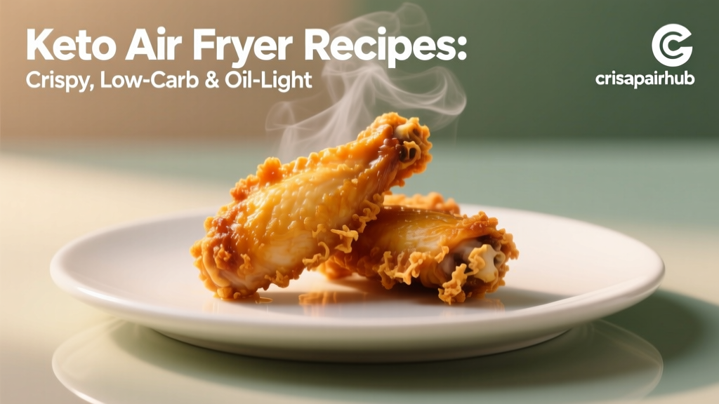 Keto Air Fryer Recipes: Crispy, Low-Carb & Oil-Light