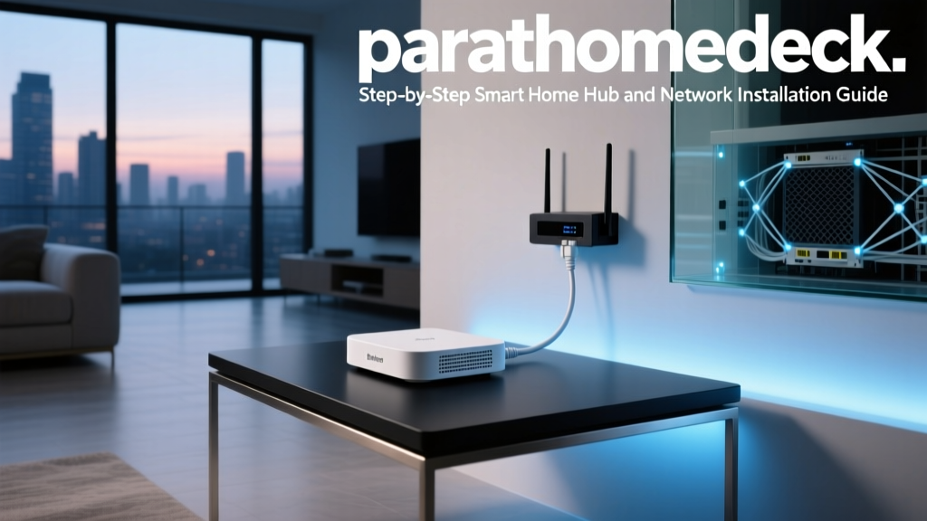Step-by-Step Smart Home Hub and Network Installation Guide