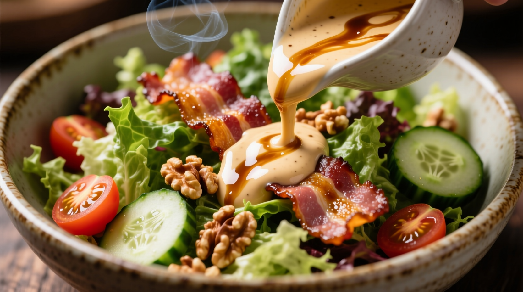 Blend Bacon Straight Into Your Salad Dressing: Science-Backed Method