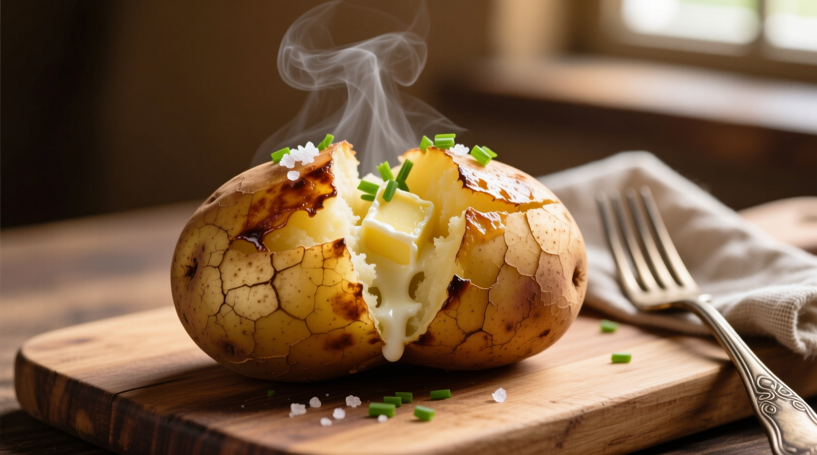 The Perfect Baked Potato: Science-Backed Techniques