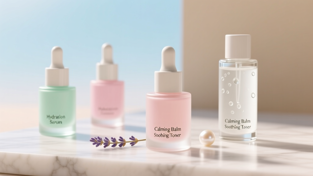 Gentle serums for sensitive skin types