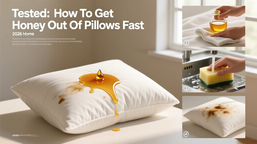 Tested: How To Get Honey Out Of Pillows Fast (2026)