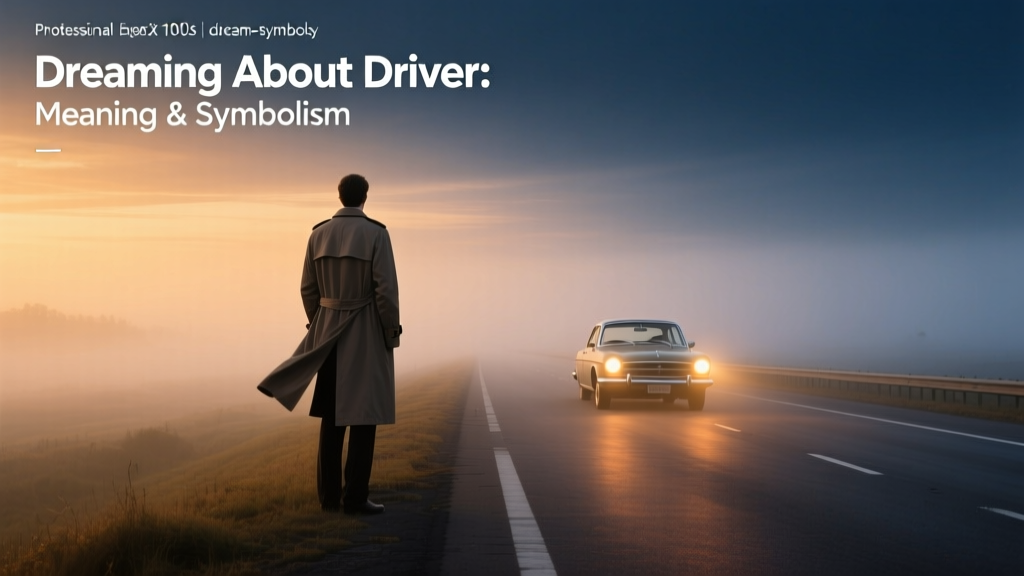 Dreaming About Driver: Meaning & Symbolism