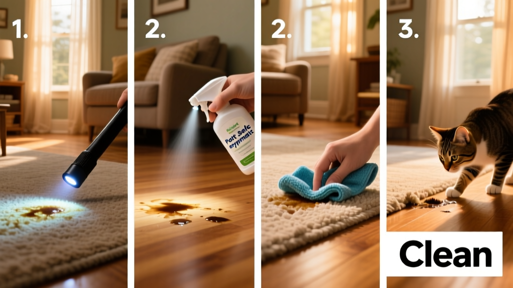 How To Find Hidden Cat Pee & Get Rid Of The Smell: 5 Easy Steps