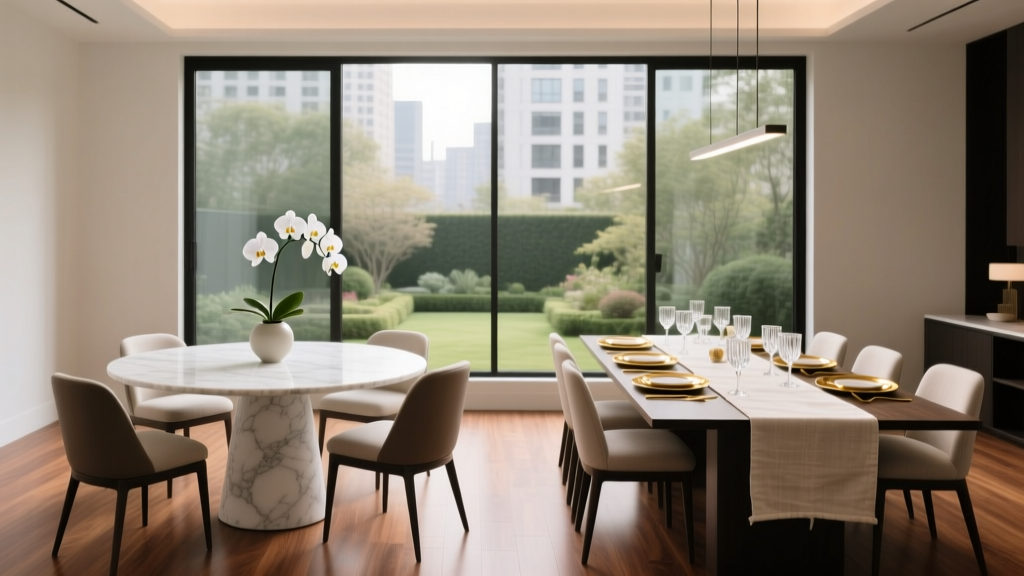 Round Vs Rectangular Dining Tables Which Seats More