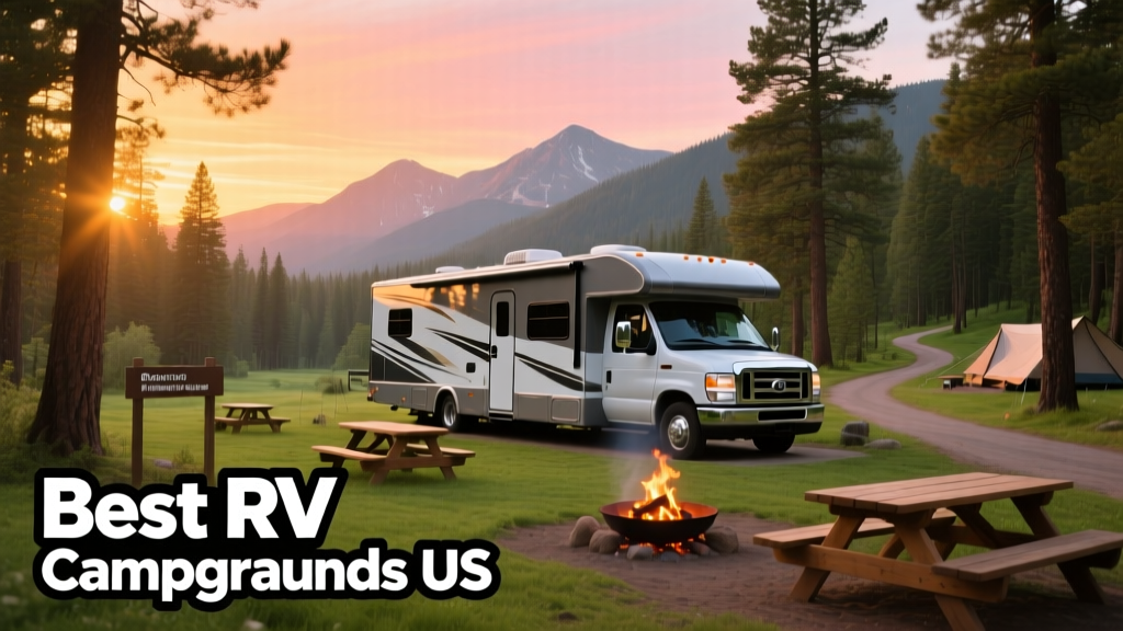 Best RV Campgrounds in the US: Top 12 Destinations for Hookups, Scenery, and Service