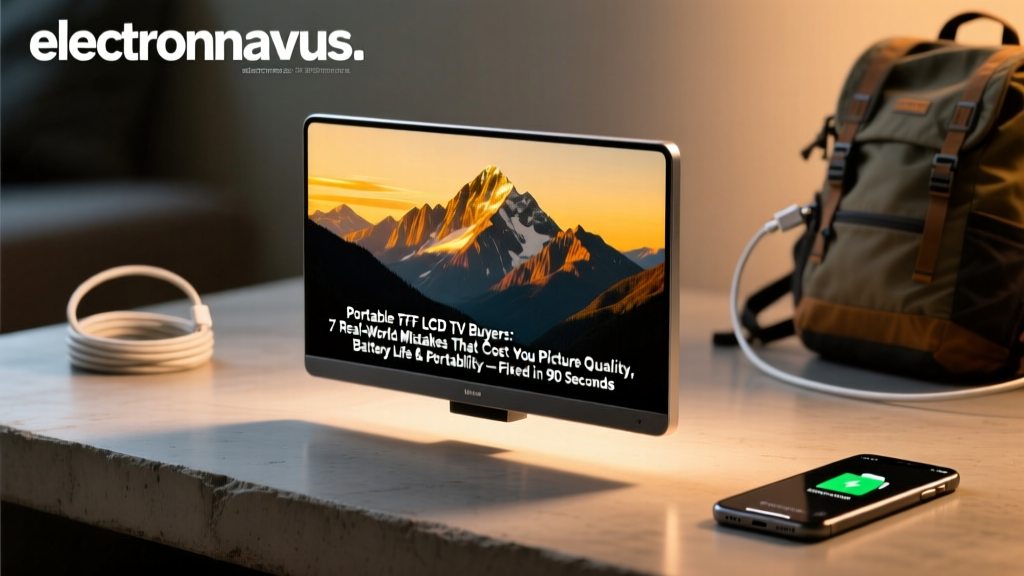 Portable TFT LCD TV Buyers: 7 Real-World Mistakes That Cost You Picture Quality, Battery Life & Portability — Fixed in 90 Seconds