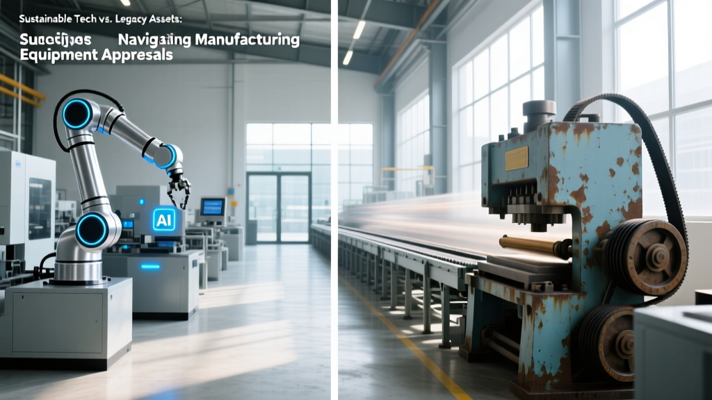 Sustainable Tech vs. Legacy Assets: Navigating Manufacturing Equipment Appraisals