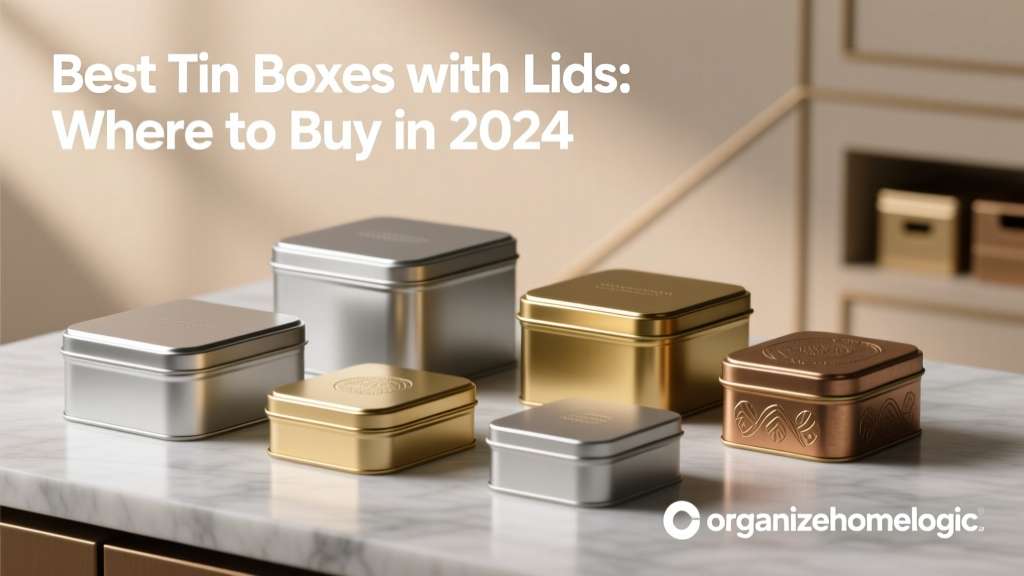 Best Tin Boxes with Lids: Where to Buy in 2024