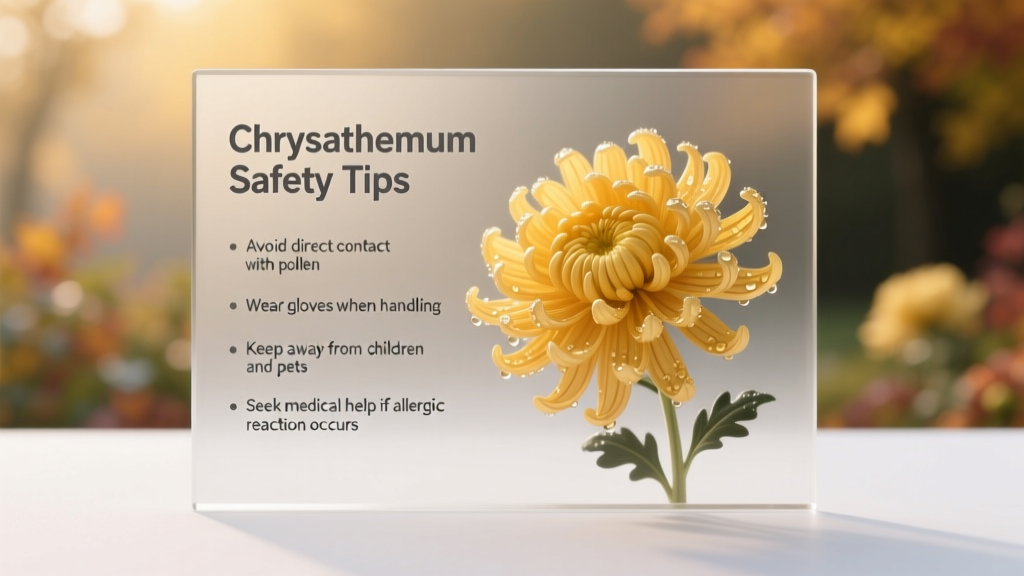 Chrysanthemum Safety Tips: Protecting Pets, Children, and Gardeners from Pyrethrin Exposure