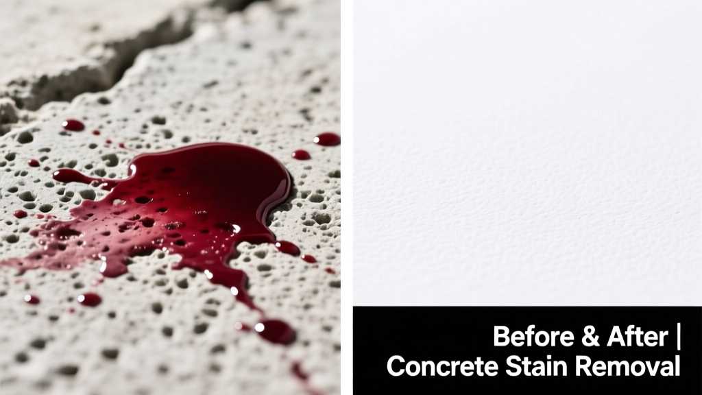 How to Remove Red Wine from Concrete Surfaces