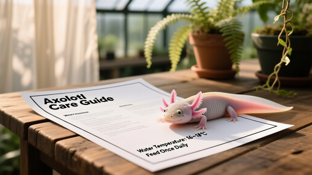Axolotl Care Sheet