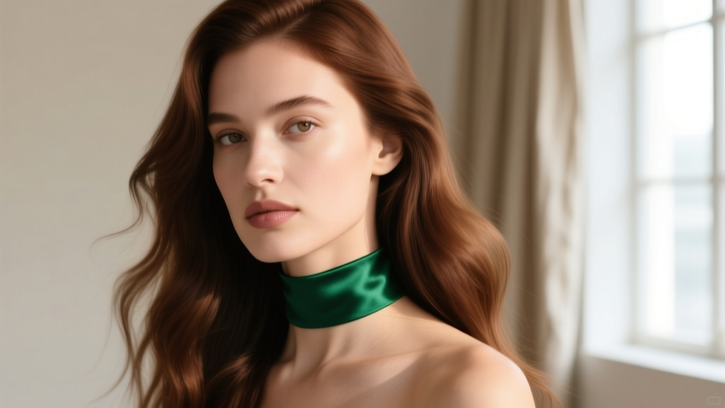 How to Wear a Choker with Long Hair: Styling Guide