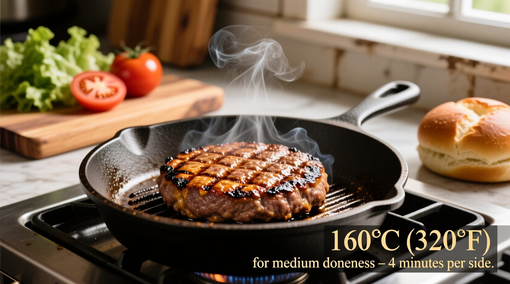 what temp to cook hamburgers