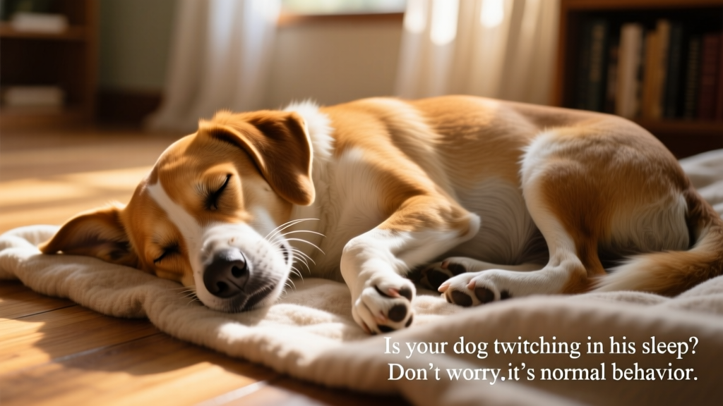 Is Your Dog Twitching in His Sleep? Don't Worry—It's Normal Behavior