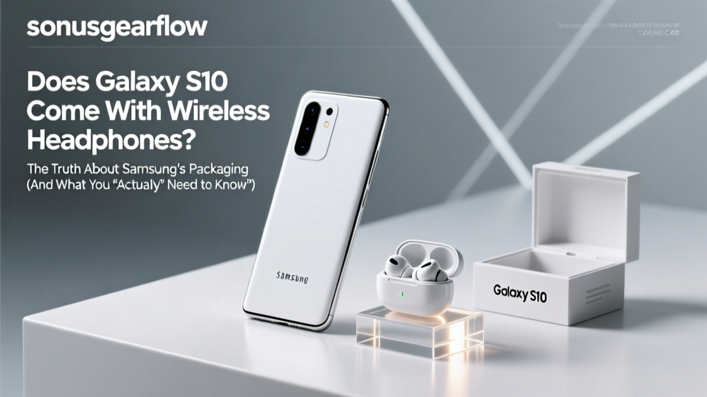 Galaxy S10 Didn’t Include Wireless Headphones