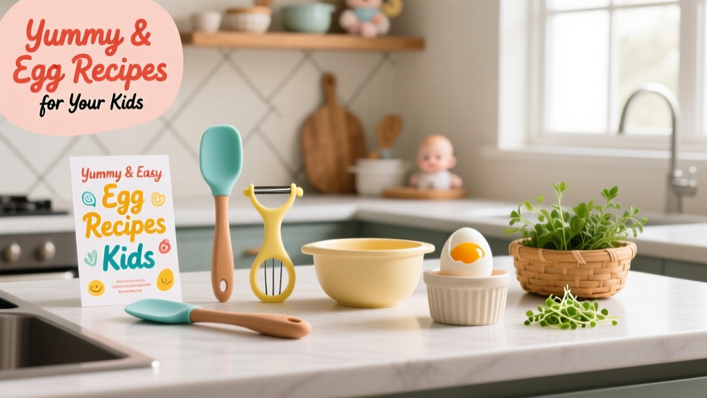 Yummy and Easy Egg Recipes for Your Kids: Nutritionist-Approved, Safety-Tested, and Kid-Approved Meals