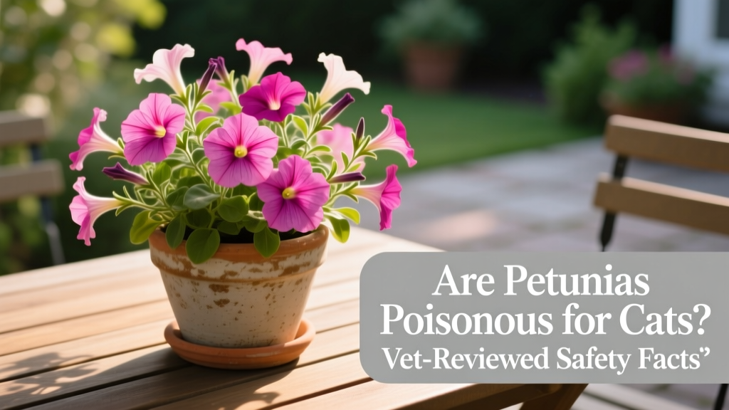 Are Petunias Poisonous for Cats? Vet-Reviewed Safety Facts