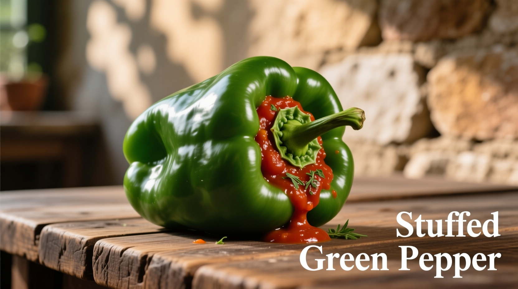 Perfect Stuffed Green Peppers with Tomato Sauce Recipe
