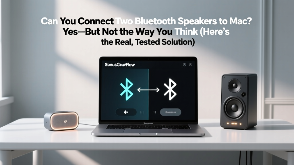 Can You Connect Two Bluetooth Speakers To Mac (2026)
